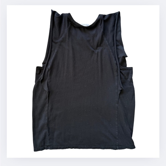 Black “Frame” Summer Tee — Size M - Picture 4 of 5